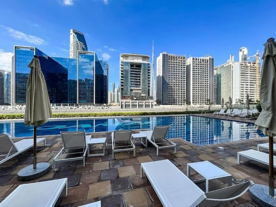 Luxury 2Bd Apt With Pool Gym & Burj Khalifa Views Dubai 0*,  United Arab Emirates